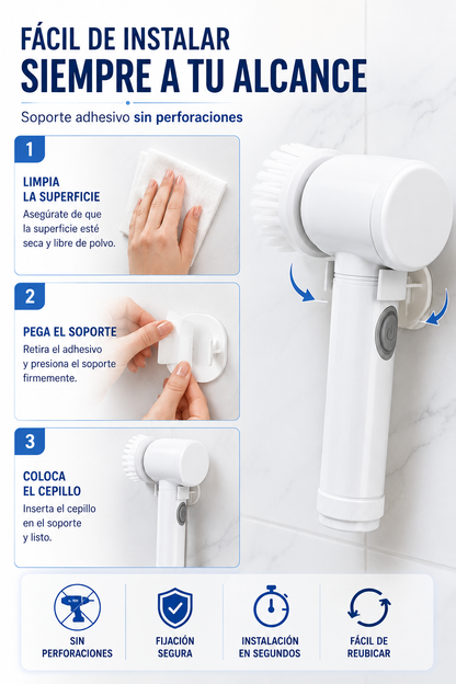 Cepillo Limpieza Hogar Inalambrico