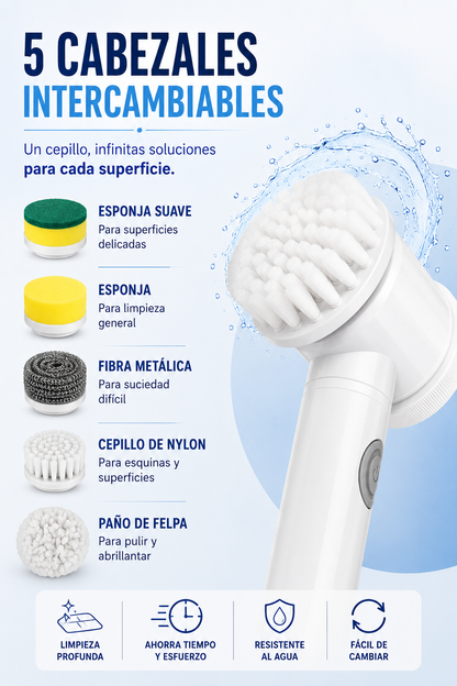 Cepillo Limpieza Hogar Inalambrico